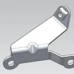 CF MOTO 675SR-R ON PANEL BAGLANTI BRAKETI SAG KUCUK