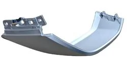 2-129687-d6cbec0e0fa523a5 CF MOTO 675SR-R SELE ALTI YAN KARENAJ SAG ARKA (GUMUS) - Görsel 1