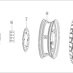 VOGE SR1 ADV 125 ARKA ABS DİSKİ