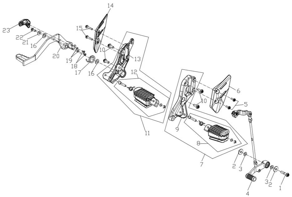 3-ds625x-381160413-0001-a86e7670a0ae3505 VOGE DS625X FREN PEDAL YAYI - Görsel 1